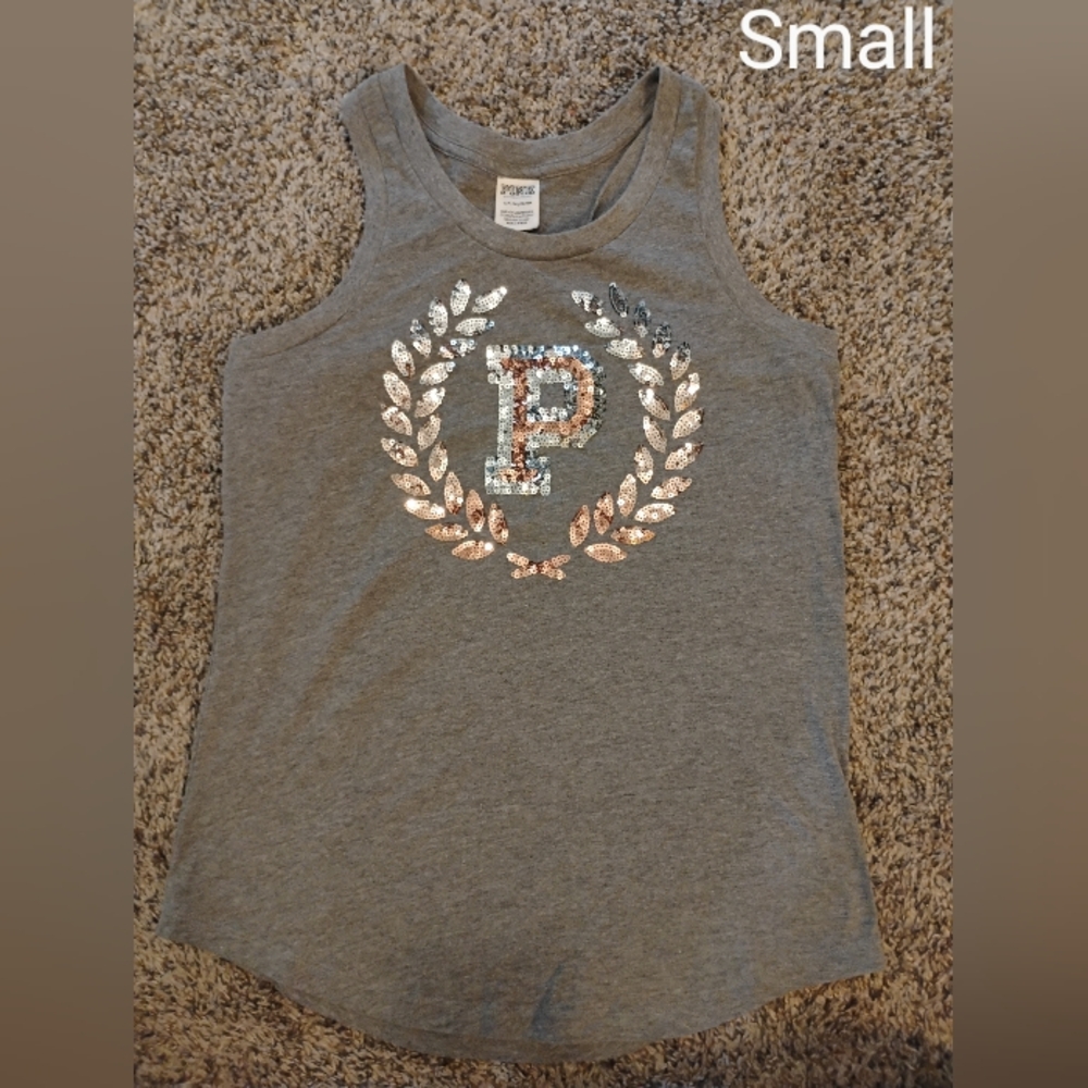 NWOT VS PINK BLING SIZE SMALL TANK TOP
